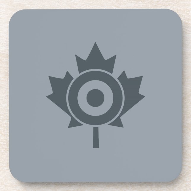Porta-copo Canadiano Maple Leaf Roundel Mod (Frente)