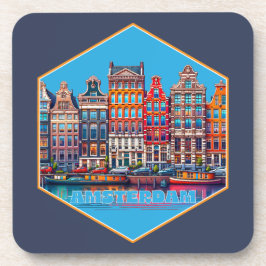 Porta-copo Canal Amsterdam Países Baixos Europa