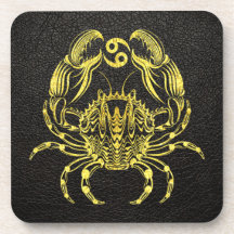 Cancer Dourado no couro