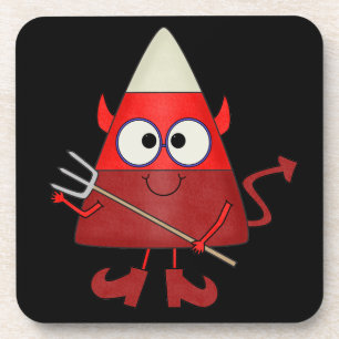 Porta-copo Candy Corn Devil Halloween