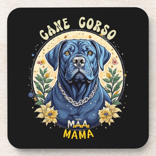 Porta-copo Cane Corso Mamãe (Frente)