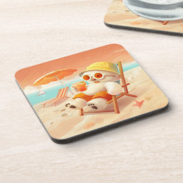 Porta-copo Canino de Sorriso - Modo de Praia Ativado