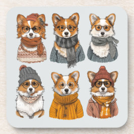 Porta-copo Caninos Motivos de Welsh Corgi