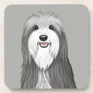 Porta-copo Cão Cartoon Collie