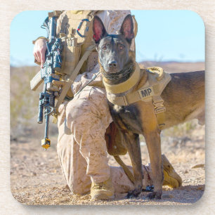 PORTA-COPO CÃO DE TRABALHO MILITAR DOS EUA