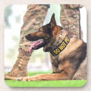 PORTA-COPO CÃO DE TRABALHO MILITAR DOS EUA