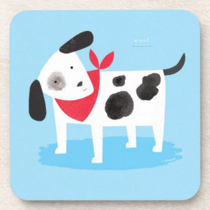 Porta-copo Cão manchado