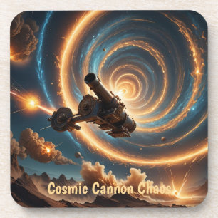 Porta-copo Caos Cannon Cósmico