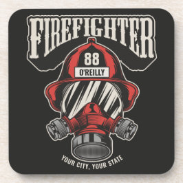 Porta-copo Capacete de Bombeiros Personalizado