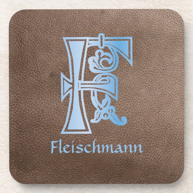 Porta-copo Capital Decorativo Botânico Medieval F (Frente)