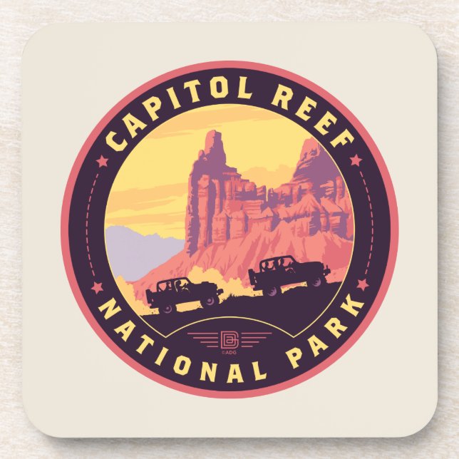 Porta-copo Capitol Reef National Park (Frente)