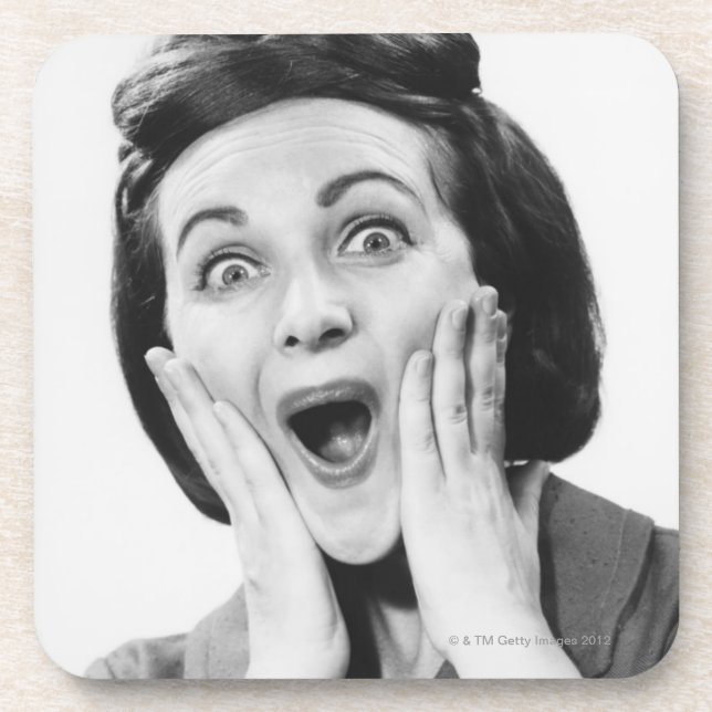 Porta-copo Cara do fazer da mulher (Frente)