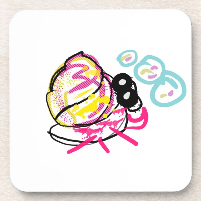 Porta-copo Caranguejo-eremita (Frente)