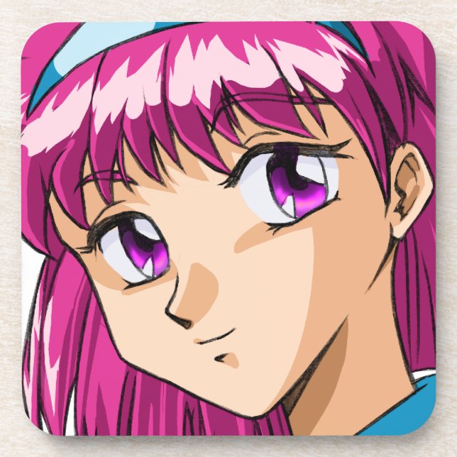 Porta-copo Caras de Anime Manga (Frente)