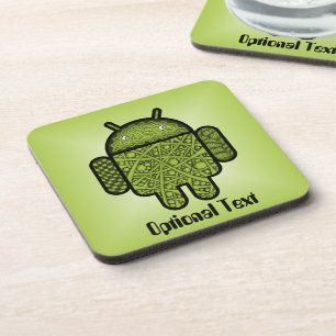 Porta-copo Caráter de porta de bolhas para o robô Android
