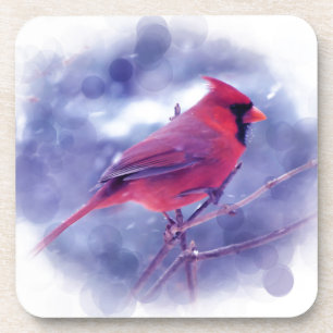 Porta-copo Cardeal Vermelho na Blizzard