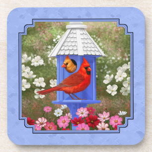 Porta-copo Cardinhos e Azul-Casinha-redonda