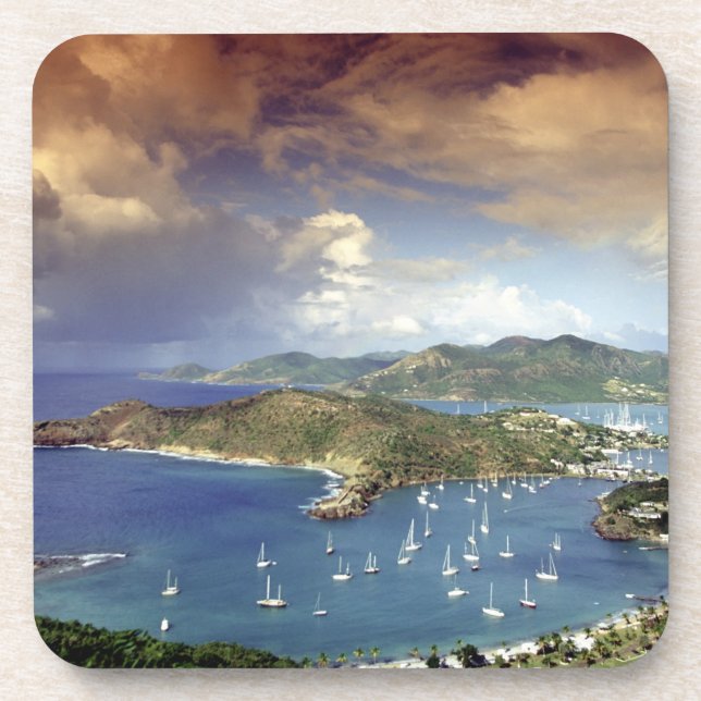 Porta-copo Caribe, Antígua. (Frente)