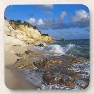 Porta-copo Caribe, St. Martin, Falésias na praia de Cupecoy