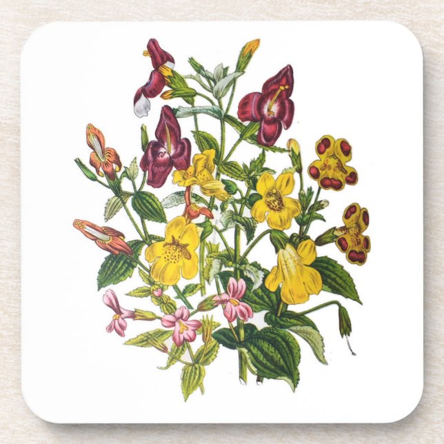 Porta-copo Carnaval de flores (Frente)