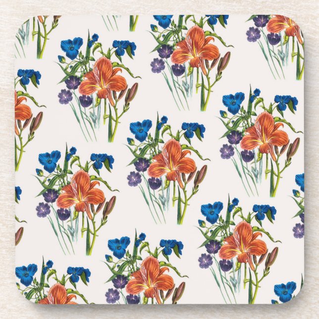 Porta-copo Carnaval de flores (Frente)