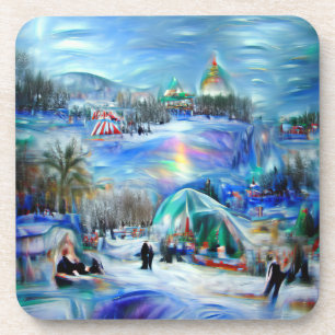 Porta-copo Carnaval de inverno