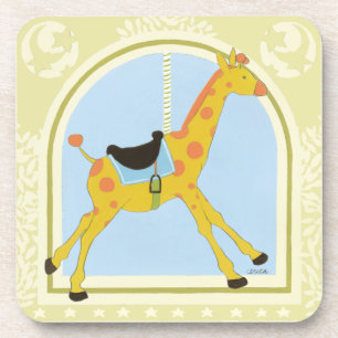 Porta-copo Carousel Giraffe de June Erica Vess