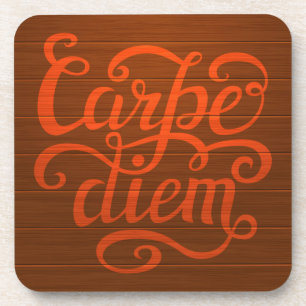 Porta-copo Carpe Diem