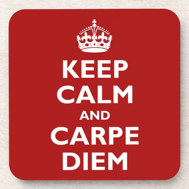 Porta-copo Carpe Diem! (Frente)