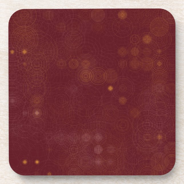 Porta-copo Carpete Vermelho (Frente)