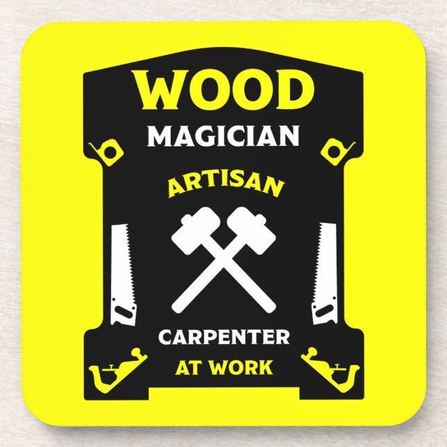 Porta-copo Carpintaria E Madeira (Frente)