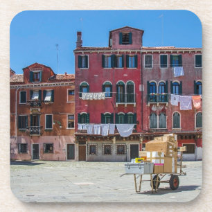 Porta-copo Carrinho com caixas em Veneza