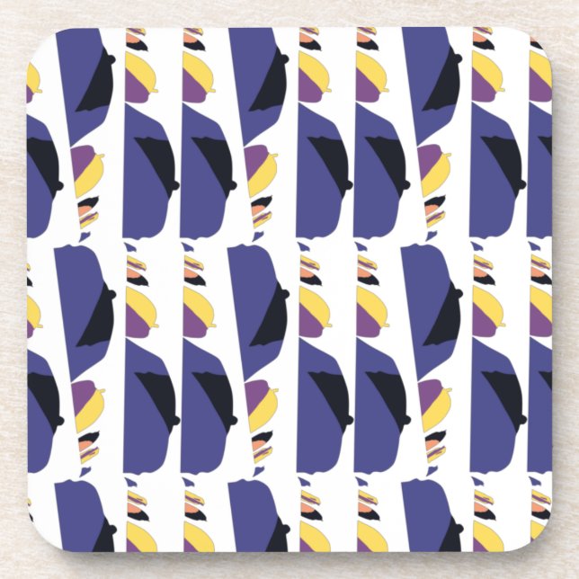 Porta-copo Carro Night Shades Pixelat por Masanser (Frente)