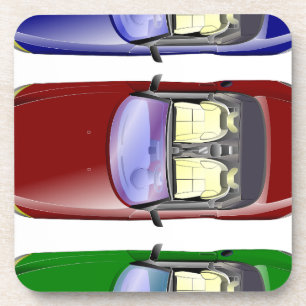 Porta-copo Carros coloridos