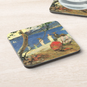 Porta-copo Carros de Fruta Paul Gauguin na Turim Cove ou nos