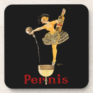 Porta-copo Cartaz de anúncio de vinho Pernis de Leonetto Capp
