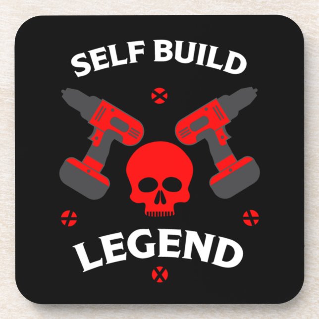 Porta-copo casa construída por conta própria (Frente)