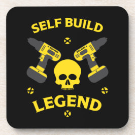 Porta-copo casa construída por conta própria