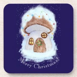 Porta-copo Casa Conto de Natal