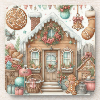 Porta-copo Casa de Casinha de Biscoito de Gengibre 1