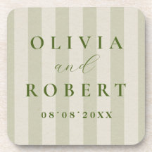 Casamento Minimalista com Listras Verticais em Ver
