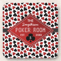 Casino customizável da sala do póquer