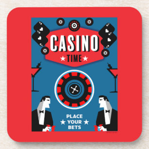 Porta-copo Casino Gambling Poker Roulette