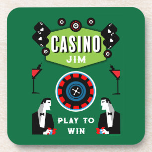 Porta-copo Cassino Jogo de Poker Roleta