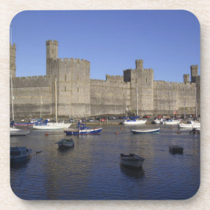 Porta-copo Castelo de Caernarfon, Gwynedd, País de Gales (RF)