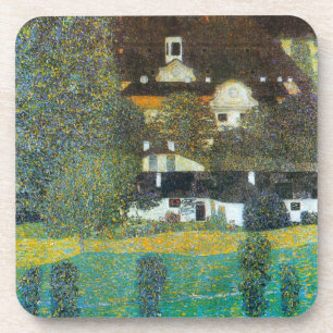 Porta-copo Castelo Kammer no Attersee II de Gustav Klimt