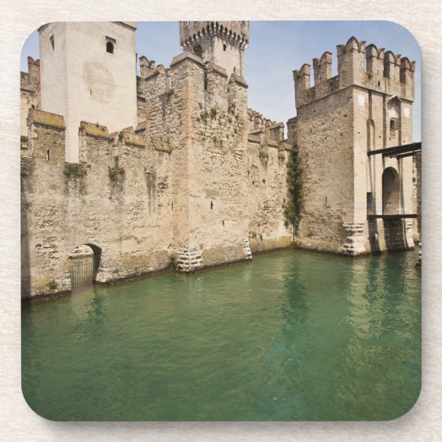 Porta-copo Castelo Scaliger, Sirmione, Província de Brescia, (Frente)