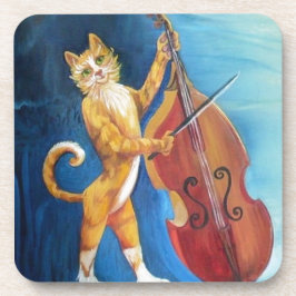 Porta-copo Cat e um Fiddle