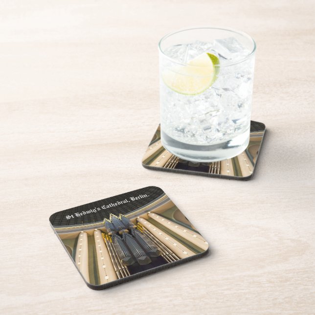 Porta-copo Catedral de rua Hedwig, Berlim (Lado Direito)