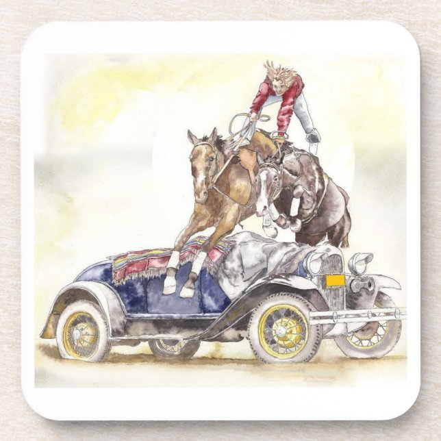 Porta-copo Cavaleiro Alto (Frente)